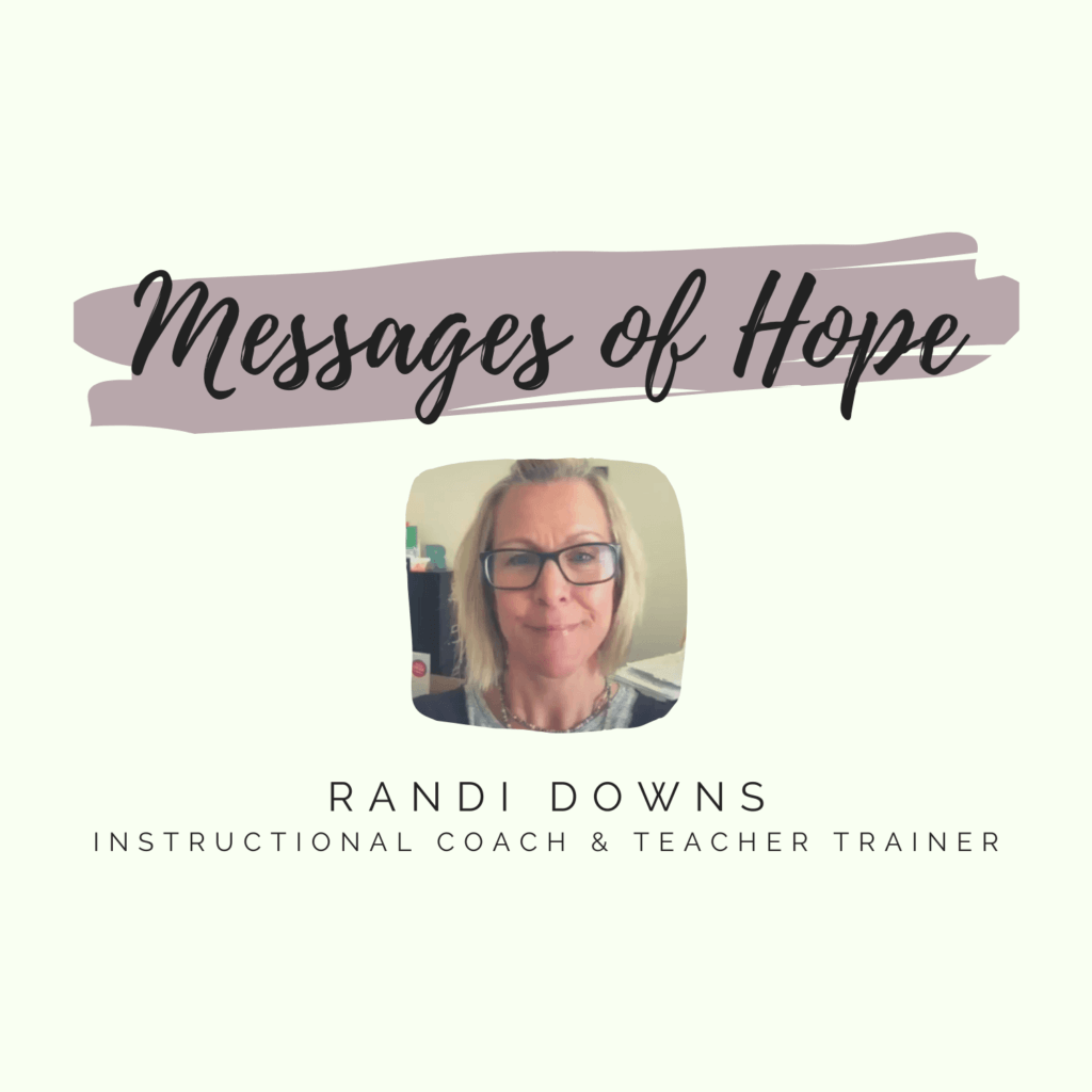 Randi Downs Message