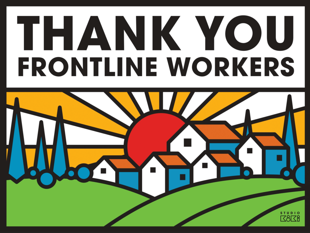 Free Downloads: Thank You Frontline Workers Signs
